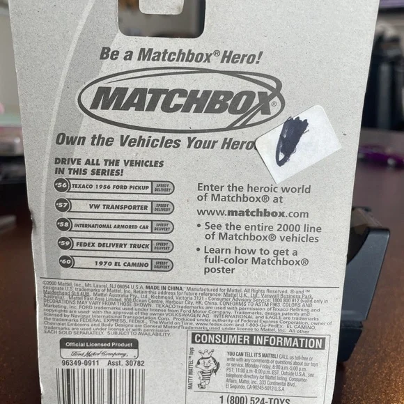 Matchbox Texaco 1956 Ford Pickup #56 of 100 Vehicles Red NEW - Picture 2 of 8